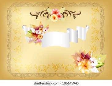Scrapbook design or greeting card.