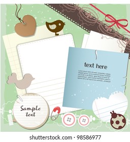 Scrapbook elements