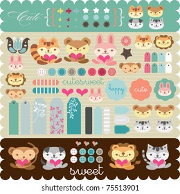 scrapbook elements for any use