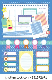 scrapbook elements - My lovely fruit diary