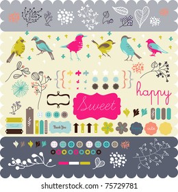 scrapbook elements that you need- fine quality - details and colorful