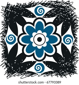 scrapbook flourish design element