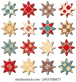 scrapbook flowers on white background	
