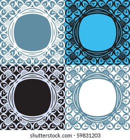 diseño de página de scrapbook