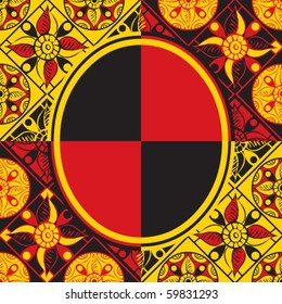 diseño de página de scrapbook