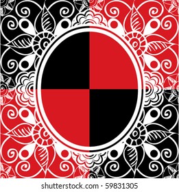 diseño de página de scrapbook