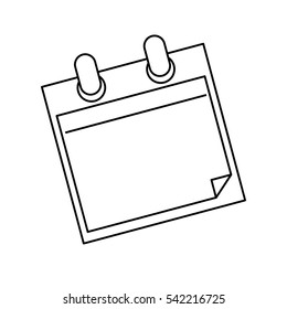 Scrapbook paper card icon vector illustration graphic design