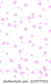 Scrapbook seamless pattern. Cute birthday prints. Baby girl pattern. Pastel illustration. Retro background. Geometric trendy color backdrop. Vector illustration