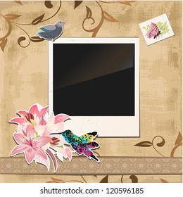 Scrapbook template