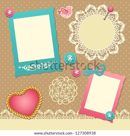 Scrapbook template