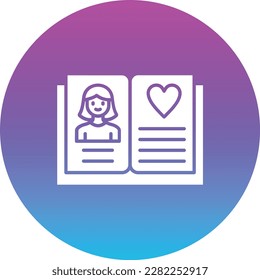 Icono vectorial de cuaderno gráfico. Se puede usar para imprimir, móviles y aplicaciones web.
