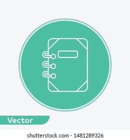 Scrapbook vector icon sign symbol