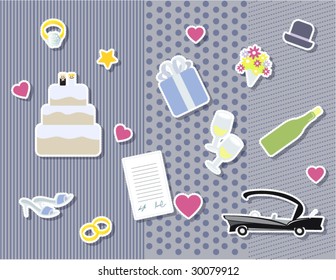 scrapbook wedding stuff