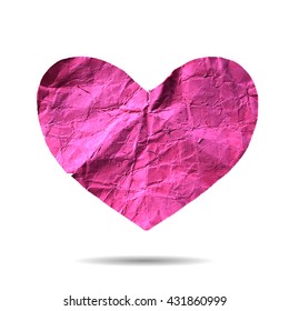 scrapbooking heart. old paper textures, different aged elements for your layouts