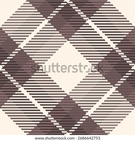 Scrapbooking textile plaid check, mesh pattern texture vector. Ireland seamless fabric background tartan in pastel and sea shell colors palette.