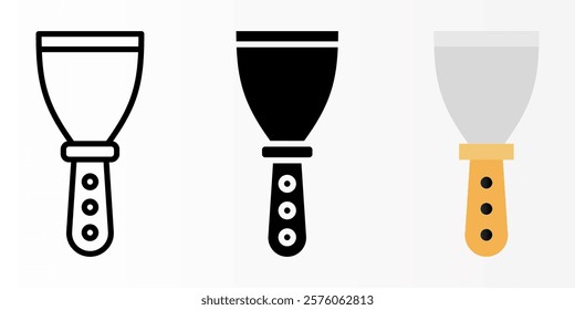 Scraper icon set. Scraper sign. for mobile concept and web design. vector illustration on white background