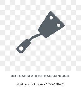 Scraper icon. Trendy flat vector Scraper icon on transparent background from Construction collection. 