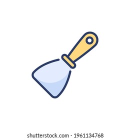 Scraper icon in vector. Logotype