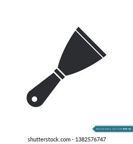 Scraper Icon Vector, Spatula Trendy Design