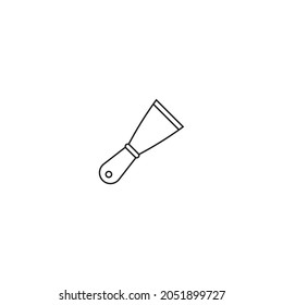 Scraper Icon Vector, Spatula Trendy Design illustration, eps10.