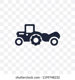 Scraper transparent icon. Scraper symbol design from Construction collection. Simple element vector illustration on transparent background.