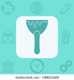 Scraper vector icon sign symbol