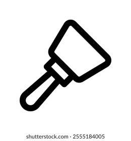 scraping icon. vector line icon for your website, mobile, presentation, and logo design.