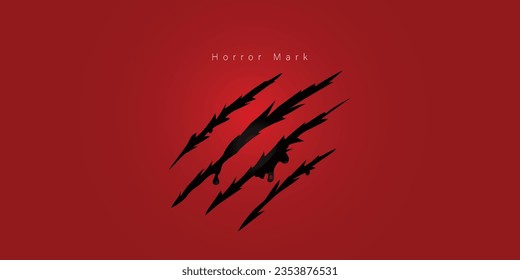 Scratch Abstract Background for Halloween