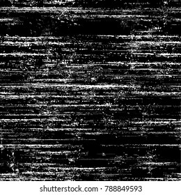 Scratch Black and White Distress Grunge Brush Texture. Distressed Grungy Seamless Pattern Design. Watercolor Splatter Style Texture. Broken, Rusty Print Design Background.