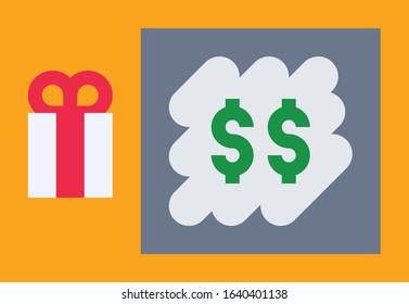 Scratch card - Gambling icon set. High quality flat vector illustration for website and mobile application.