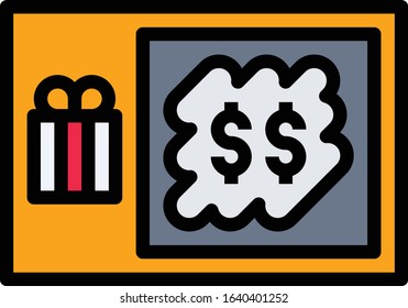 Scratch card - Gambling icon set. High quality filled outline vector illustration for website and mobile application.