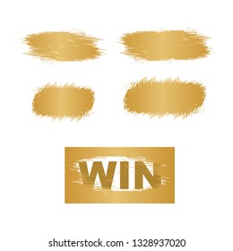 Scratch cards vector. Lottery cover for scratch card 