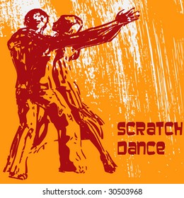 Scratch Dance Background