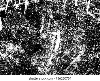 Scratch grunge urban background. Dust overlay distress grain ,simply place illustration over any object to create grunge effect .  Hand drawing texture. Vector