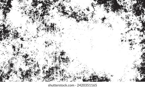 Borde de fondo urbano, superposición de textura de grifo transparente, vector