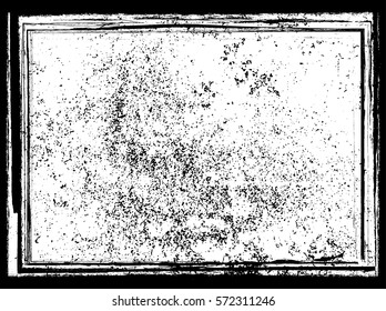 Scratch Grunge Urban Background Vector Texture with dirty border frame for your design.Dust Overlay Distress Grain ,Simply Place illustration over any Object to Create grungy Effect .abstract