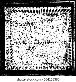 Scratch Grunge Urban Background Vector Texture with dirty border frame for your design.Dust Overlay Distress Grain ,Simply Place illustration over any Object to Create grungy Effect .abstract