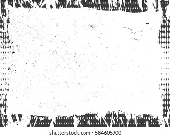 Scratch Grunge Urban Background Vector Texture with dirty border frame for your design.Dust Overlay Distress Grain ,Simply Place illustration over any Object to Create grungy Effect .abstract