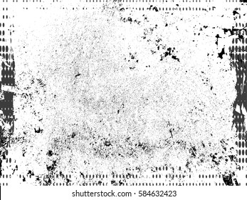 Scratch Grunge Urban Background Vector Texture with dirty border frame for your design.Dust Overlay Distress Grain ,Simply Place illustration over any Object to Create grungy Effect .abstract