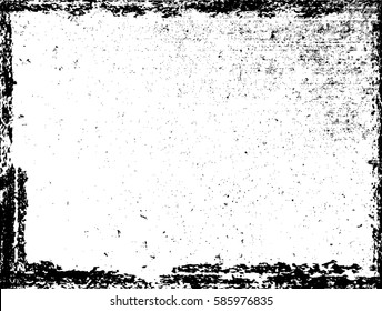 Scratch Grunge Urban Background Vector Texture with dirty border frame for your design.Dust Overlay Distress Grain ,Simply Place illustration over any Object to Create grungy Effect .abstract