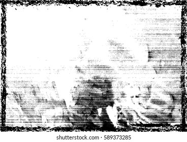 Scratch Grunge Urban Background Vector Texture with dirty border frame for your design.Dust Overlay Distress Grain ,Simply Place illustration over any Object to Create grungy Effect .abstract