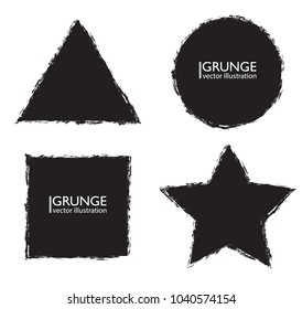 Scratch Grunge Urban Background.Texture Vector.Dust Overlay Distress Grain ,Simply Place illustration over any Object to Create grungy Effect .square , triangle, circle , star shape for your design.