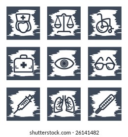 Scratch icon set 13