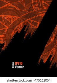 Scratch  Sketch Grunge Dirt Overlay Texture ,   Grungy Effect . Vector Background, Elements for Your Design. Eps10