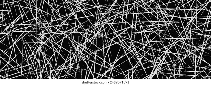 Scratch Texture Effect Vector Design. Distress Old Pattern Background.