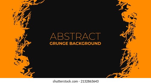 Scratch Urban Grunge Background. yellow brush abstract scribble ornament