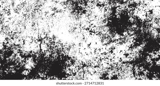 Pintura de tiza agrietada grunge de la pared del rasguño. Ilustración vectorial de Vector de la textura del grunge de la línea del punto