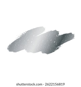 Scratch win template with lottery card effect. Silver brush texture and reveal shapes for tickets. Flat vector illustration isolated on white background.