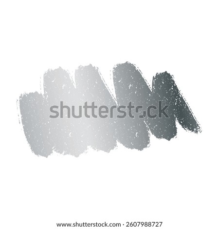 Scratch win template with lottery card effect. Silver brush texture and reveal shapes for tickets. Flat vector illustration isolated on white background.