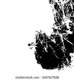 Scratched background with grunge texture